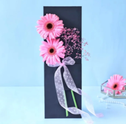 Fresh gerbera flower bouquet for birthday and celebration gift