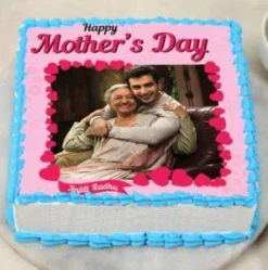 perfect mom memories mothers day portrait cake mothers day portrait cake delivery India