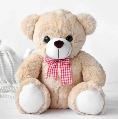 Pink Rose Teddy Love Vase 2