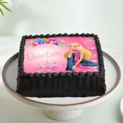 barbie fantasy square cake for girls birthday barbie theme cake online delivery India