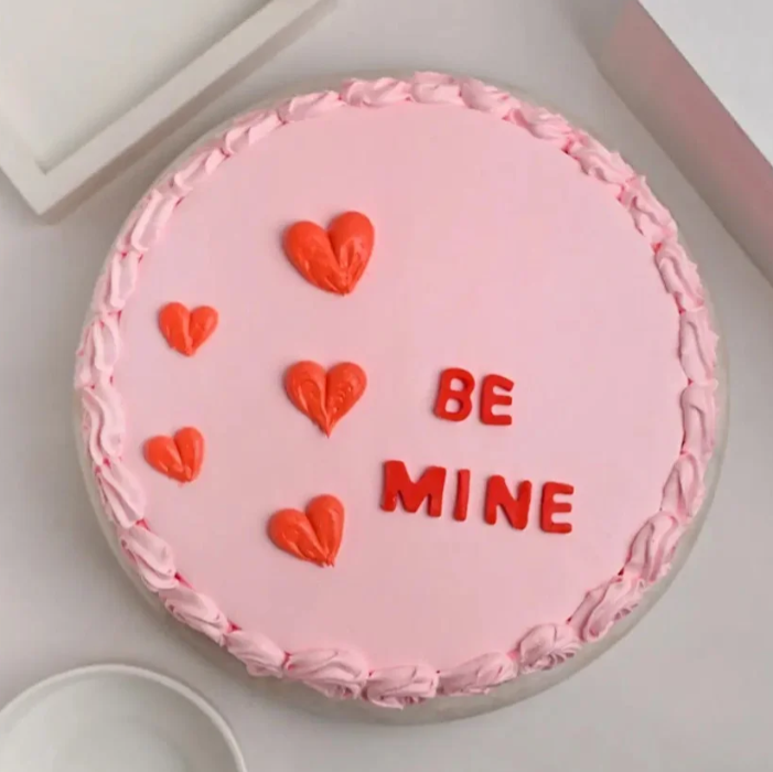 Be Mine Strawberry Cake for Romantic Valentine Celebration 3