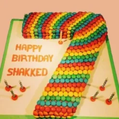 candy burst number celebration cake number cake for birthday online delivery India