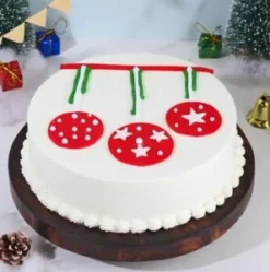 christmas bauble designer cake festive christmas cake online delivery India