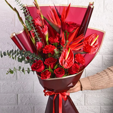 Graceful Mixed Flower Harmony Bouquet 4