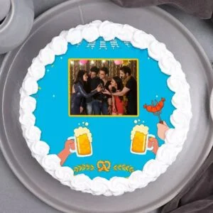 Personalized Celebration Photo Cake 1