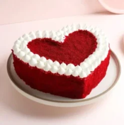 red velvet heart delight cake red velvet heart cake online delivery India