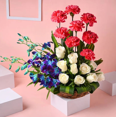 Romantic Mixed Flower Love Bouquet Romantic mixed flower bouquet for love and anniversary gift