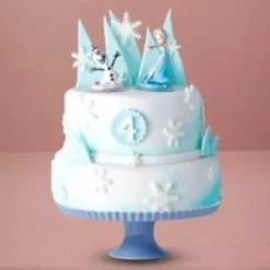 snow queen magic cake snow princess birthday cake for girls online delivery India