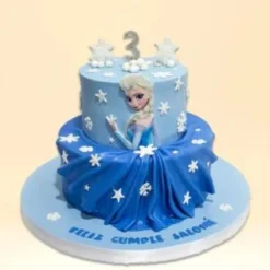 snow queen royal princess cake snow princess birthday cake for girls online delivery India