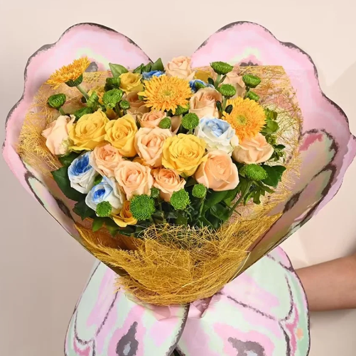 Soft Pink Rose Elegance Bouquet 3