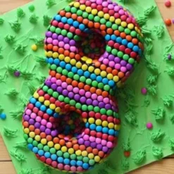 jewel number eight celebration cake number cake for birthday online delivery India