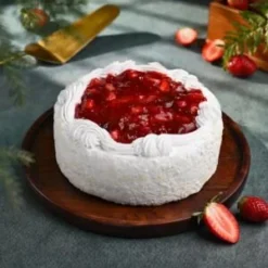 floral berry elegance cake with elegant flower design and berry flavor