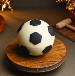 goal blast soccer pinata cake with football theme and hidden surprise inside