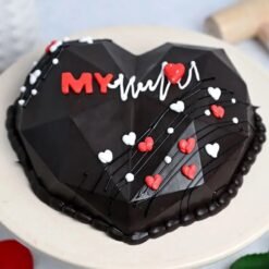 heartbeat surprise smash pinata cake with heart shape and hidden surprise