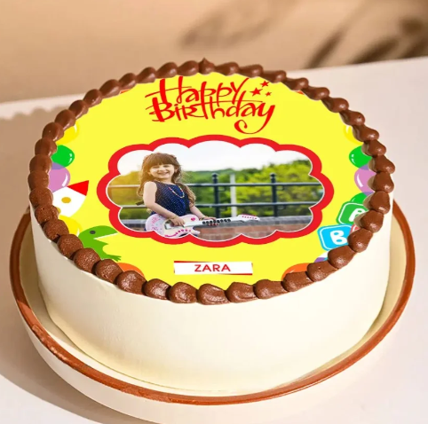 Memory Moments Photo Cake Online memory moments photo cake with custom image for celebration