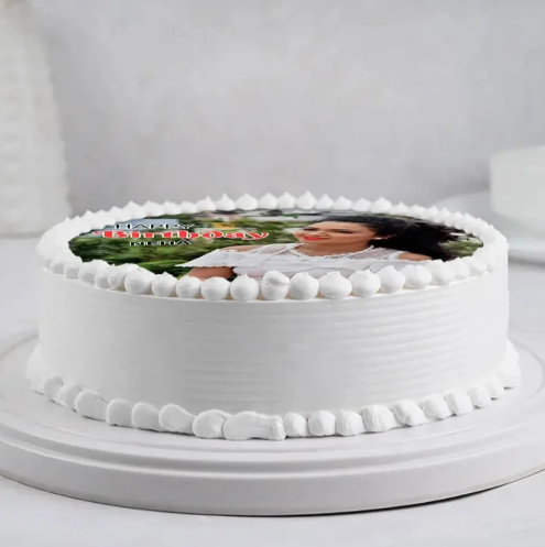 Personalized Photo Blast Surprise Cake 3