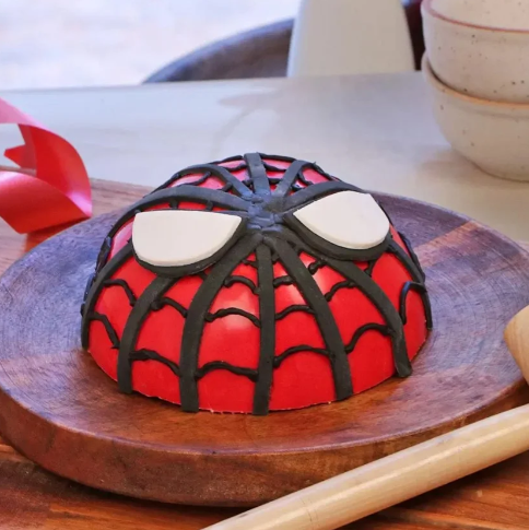 Spiderman Pinata Chocolate Cake Online spiderman pinata chocolate cake for kids birthday celebration