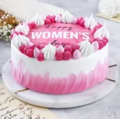 vanilla grace womens cake with soft cream layers and elegant design