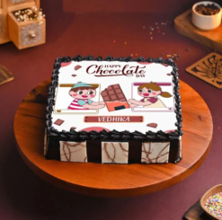 chocolate day romantic cake for valentine gifting and celebration