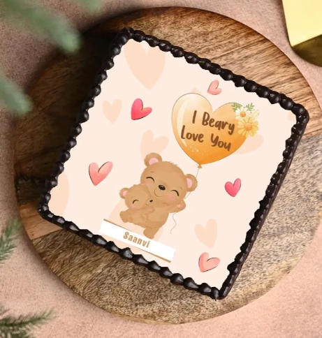 Bear Hugs Of Joy Romantic Teddy Celebration Cake 3