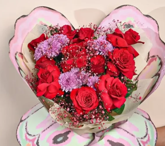 Blissful Embrace Flower Elegance 3