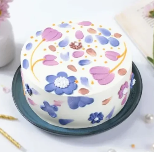 Choco Orchid Cake 3