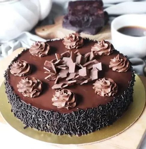 Chocolate Cake & Red Rose Combo 2