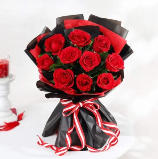 Crimson Rose Elegance 1