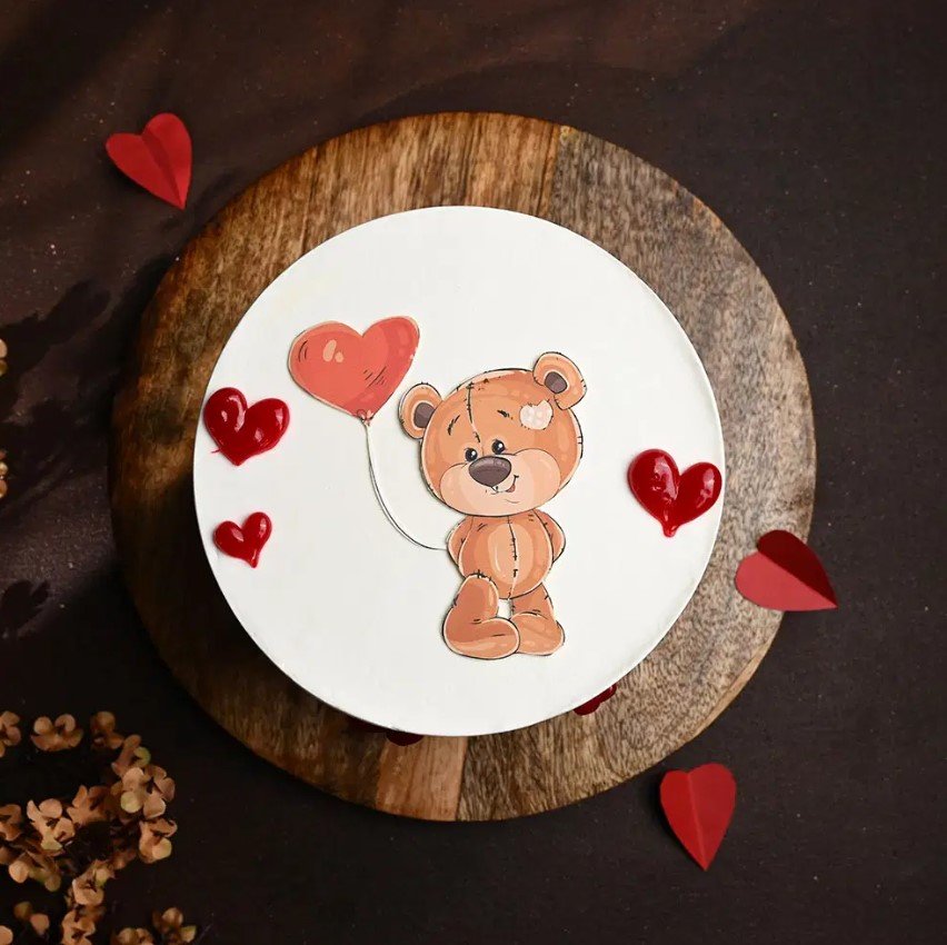 Cuddle Me Teddy Day Cake 1