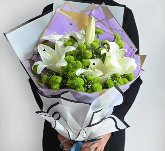 Daisy Lily Bloom Bouquet 1