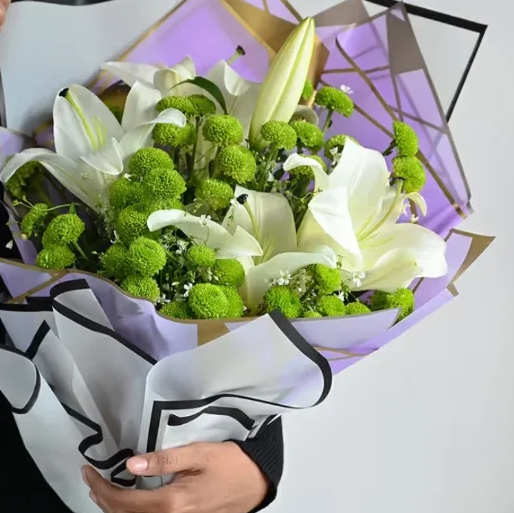 Daisy Lily Bloom Bouquet 3