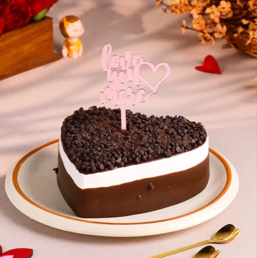 Endless Love Choco Heart Cake