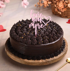 Forever Yours Choco Love Cake Romantic Chocolate Cake