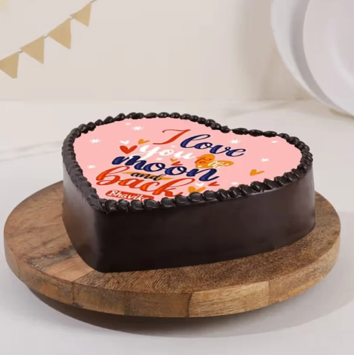 Heart of Affection Valentine Cake 1