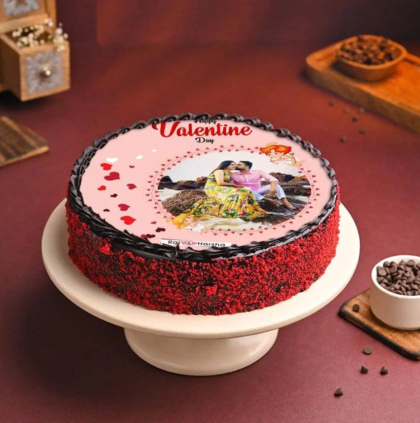 Heartfelt Memory Valentine Cake 2