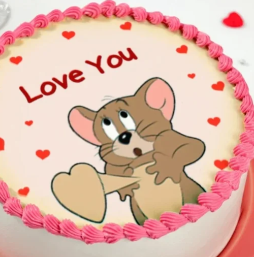 Passionate Red Velvet Love Cake 2