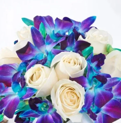 Purple Orchid Charm Bouquet 2