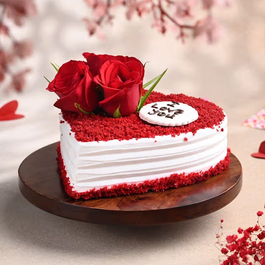 Red Velvet Romance Cake 1