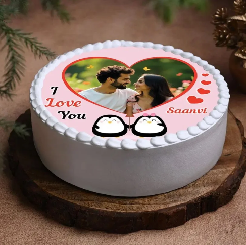 Say Yes Personalized Proposal Photo Cake 2