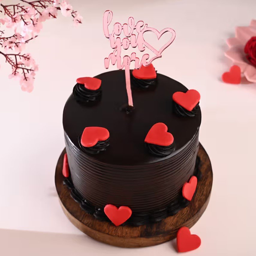 Sweetheart Choco Cake 1