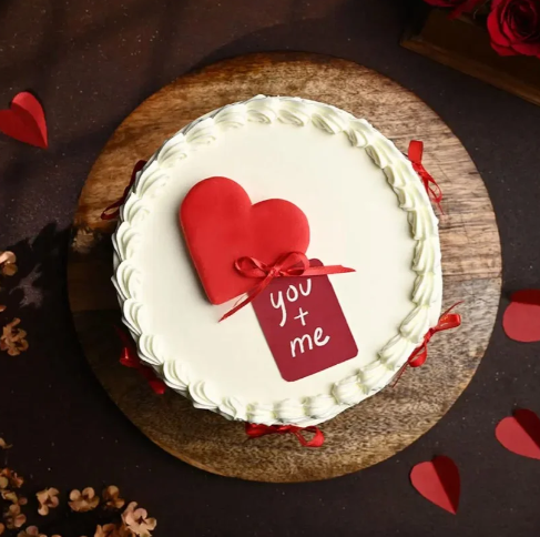 Sweetheart Ribbon Designer Celebration Cake 2