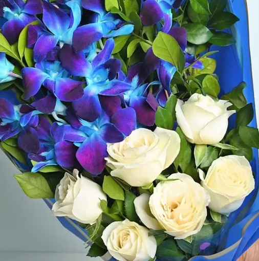 Timeless Orchid Rose Grandeur Bouquet 2