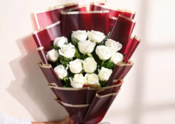 Elegant mixed flower bouquet for birthday and celebration gift
