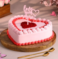 velvet love affair cake for romantic and premium celebration