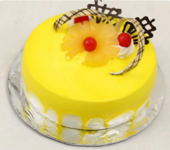 golden pineapple bliss cake with creamy layers and pineapple topping