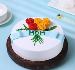 Blossoms of love mothers day floral designer cake
