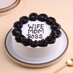 Mothers day chocolate truffle delight cake