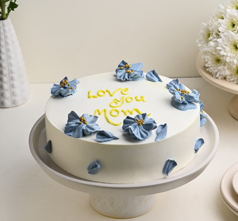 Mother’s Special Floral Frosted Delight Cake 1