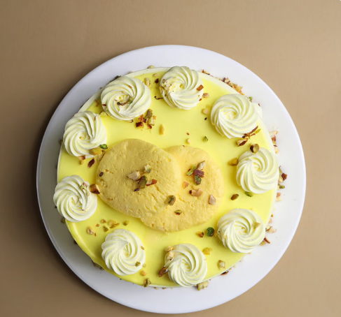 Royal Rasmalai Pista Delight Cake 2
