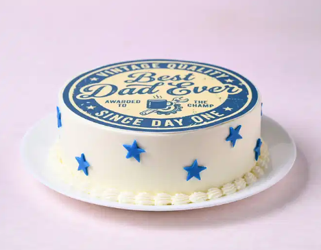 Dad, My Shining Star Cake 2